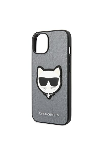 Karl Lagerfeld Case for IPhone 14, Saffiano, Grey