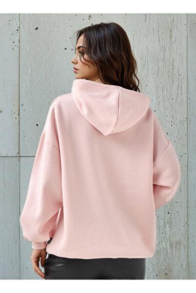 SP Characters هودي قصة فضفاضة بطبعة ميكي وميني ماوس