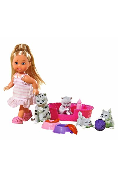 Simba Evi Set with Four Kittens