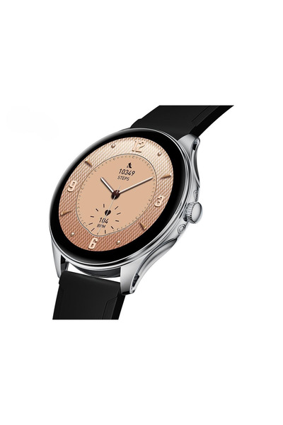 KPON Akıllı Saat Süper AMOLED Ekran, 3 Kayış Seti, Su Geçirmez, Uzun Pil Ömrü