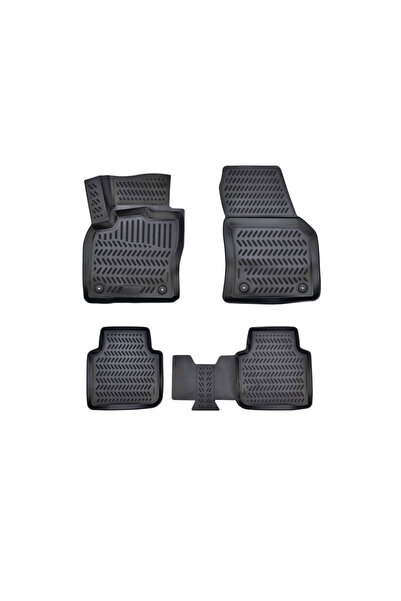 Lumi LUXURY Covoare cauciuc tavita compatibile Volkswagen Tiguan II 2016-