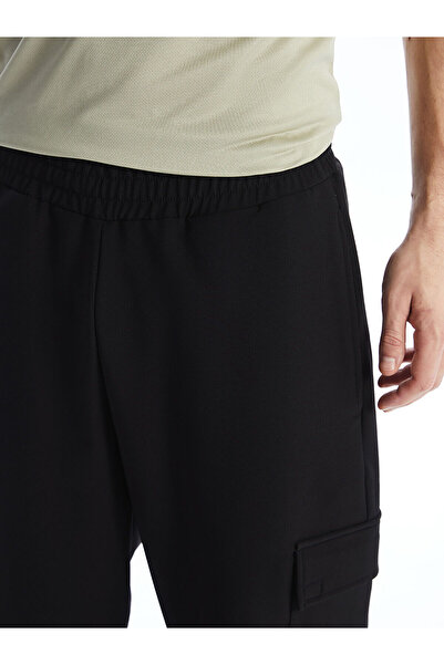 LC Waikiki Black Comfortable Fit Men's Jogger Sweatpants