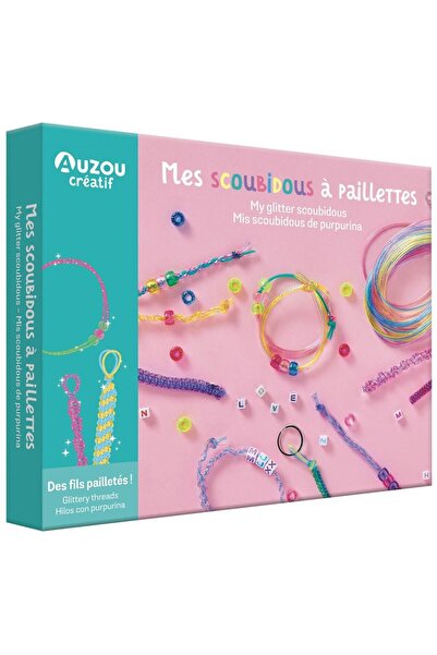 Auzou Set creativ de confectionat bratari stralucitoare