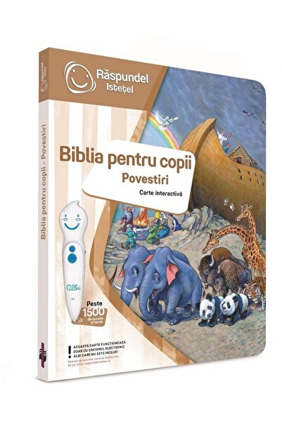 Albi Raspundel Istetel, carte Biblia pentru copii. Pove