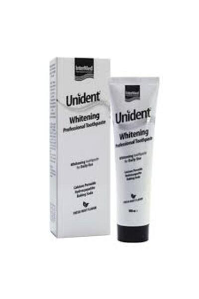 unidentif معجون أسنان يونيدنت لتبييض الأسنان بنكهة النعناع المنعش 100 مل