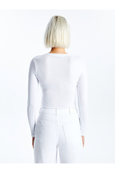 LC Waikiki New Season Crew Neck Women's Bodysuit