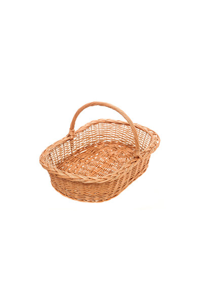 OEM Wicker basket with handle
