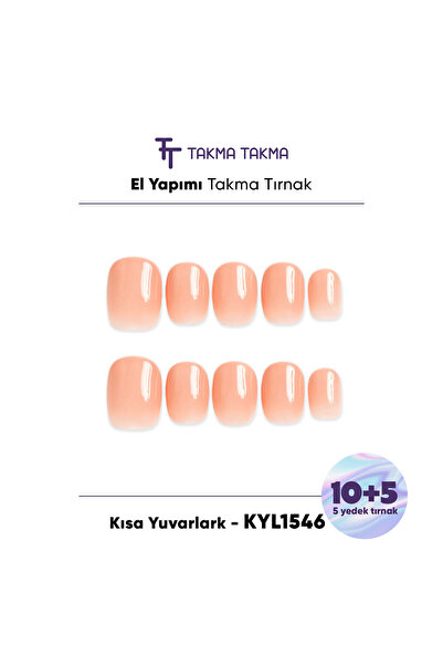 Takma Takma 15'li Ten Kısa Yuvarlark KYL1546 Tekrar Kullanılabilir El Yapımı ...