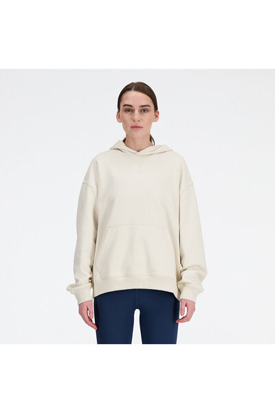 New Balance WT41537 Beyaz Kadın Sweatshirt