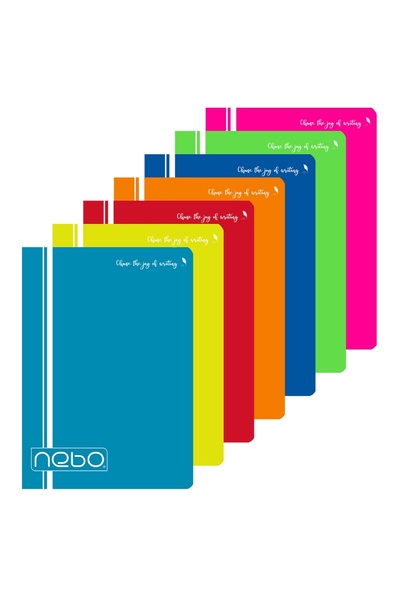 NEBO math notebook, A5, 48 sheets, Premium, Polypropylene cover, I feel good, Robentoys
