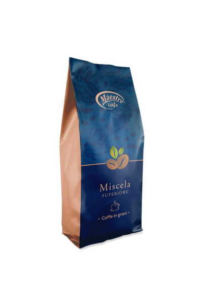 Other Maestro MISCELA SUPERIORE boabe de cafea 1kg [80% Arabica 20% Robusta]
