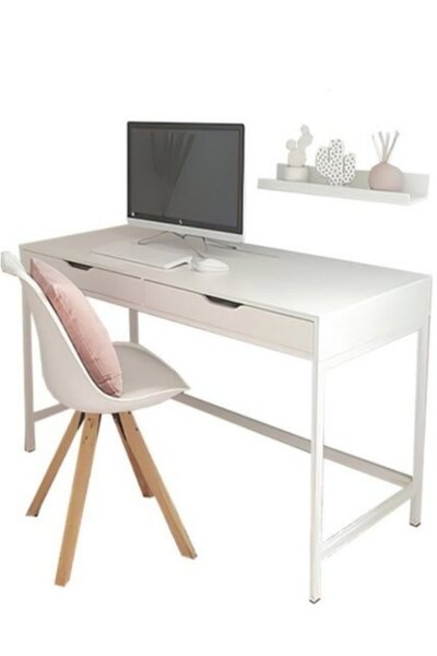 Bamena Wood DORUK Ahşap Çalışma Masası
