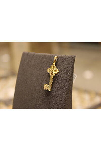 FIRAT KUYUMCULUK 14 Ayar Altın Anahtar Model Kolye Ucu