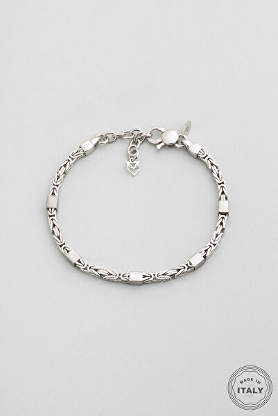 So CHIC... Janus İtalyan Gümüş Erkek Zincir Bileklik