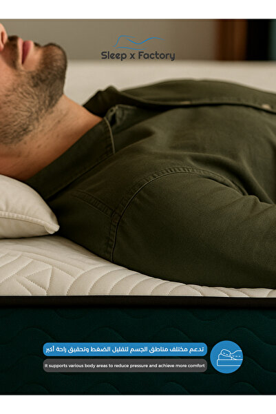 Sleep x Factory NOMA Orthopedic Mattress by – 23 cm Height – Pocket Spring