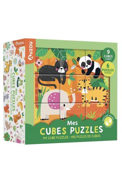 Auzou Puzzle-urile mele cub - Animale dragute