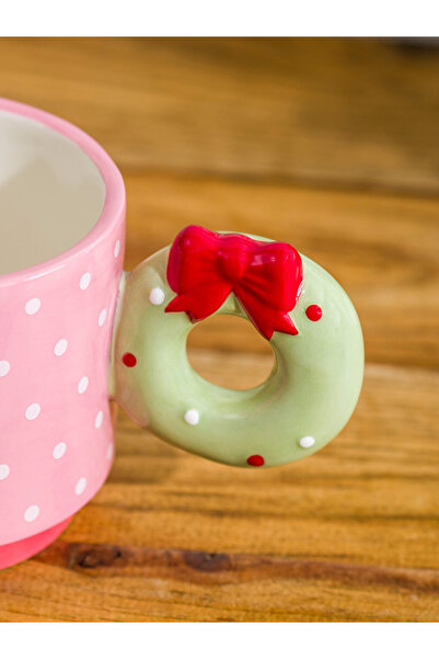 LC Waikiki New Season from Renkli̇mağazadan Lcw Home Mixed Bow Ba Printed Ceramic Mug 390 ml