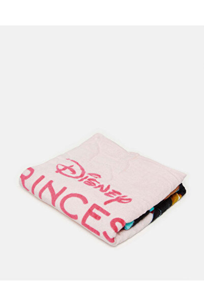 REDTAG Pink Disney Princess Beach Towel