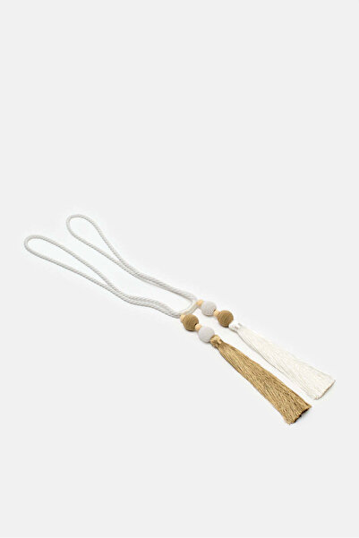 REDTAG Beige Tie Back With Double Tassel