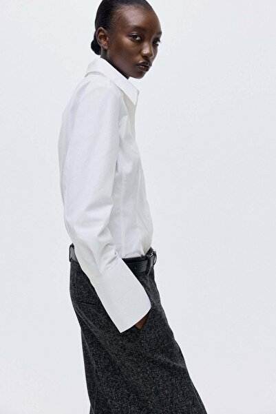 H&M Fitted cotton shirt