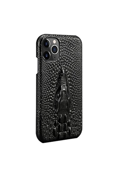 RoveZone Προστατευτική θήκη Premium, γνήσιο δέρμα, υφή κροκόδειλου, για iPhon...