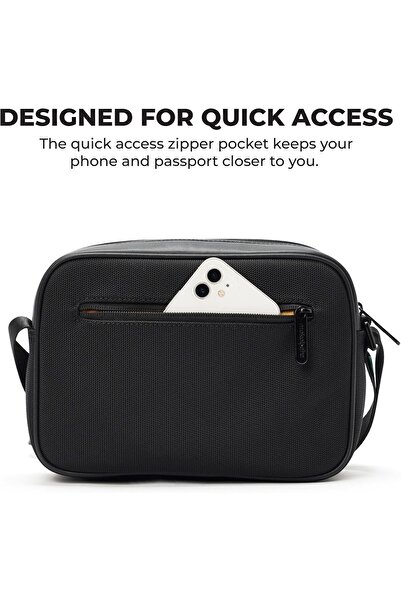 MOKOBARA The Friday Sling Nylon Crossbody Sling Bag - Black