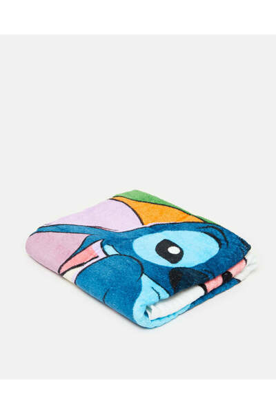 REDTAG Multicolour Disney Stitch Beach Towel