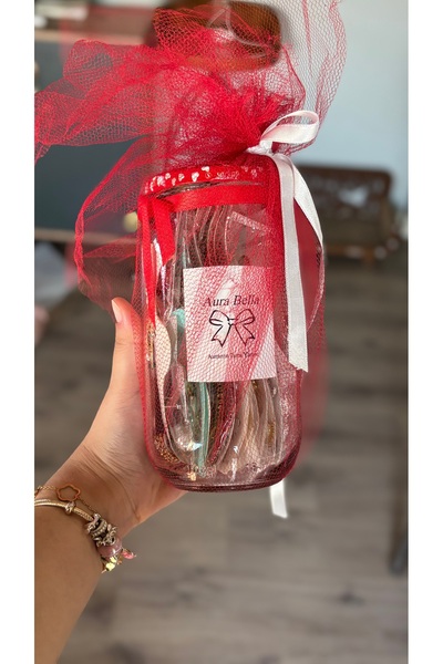 Aurabellaa Aura Bella 10 lü Çelik Takı kavanozu ✨