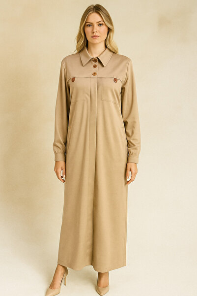 Doque 65005 ÖNDEN DÜĞMELİ CEPLİ KAP #10-25#