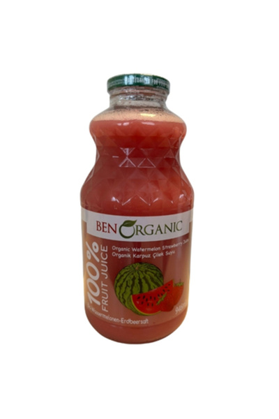 Benorganic Organic Karpuz Çilek Meyve Suyu 946 Ml