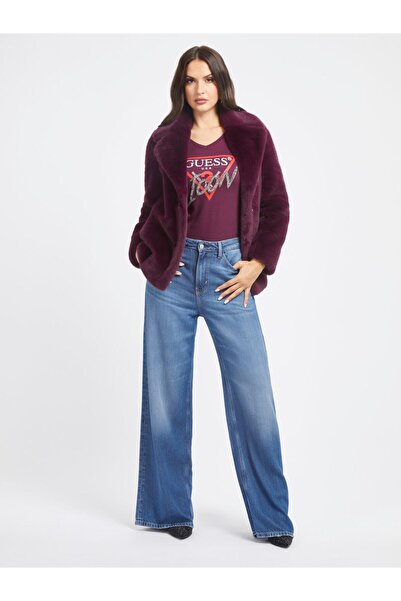 Guess Corinne Kadın Kürk