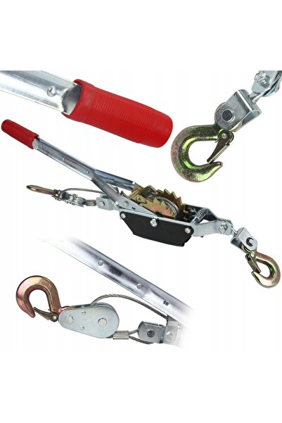 Maxrom Troliu manual 2 tone cablu - winch două trepte de viteză 2,5 m MXM80742