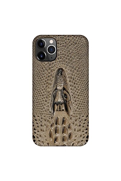 RoveZone Προστατευτική θήκη Premium - Δερμάτινη υφή κροκόδειλου για iPhone 12...