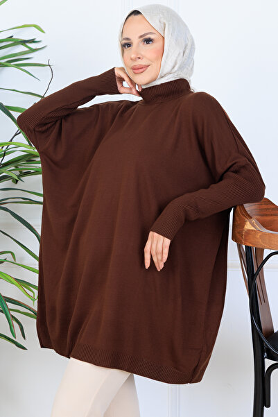 benguen Knitwear Tunic N7083 Brown