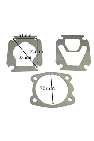 Maxrom Set garnituri cap compresor cilindru de 70mm (3buc/set) CH034