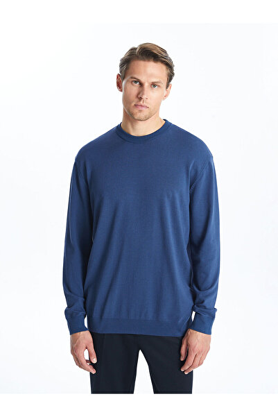 LC Waikiki Pulover pentru bărbați cu mânecă lungă cu guler rotund