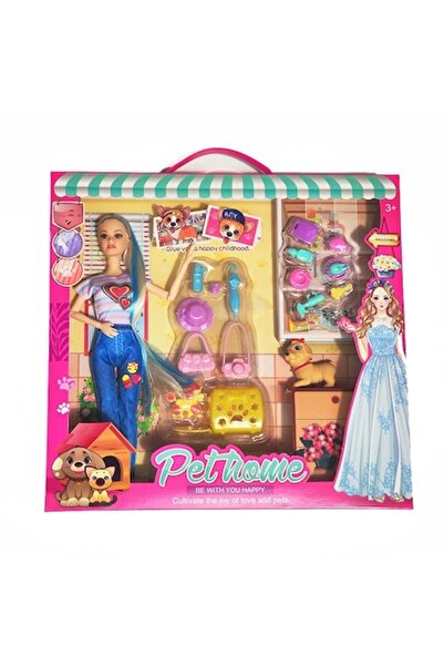 Mixbo Doll and Puppy Set, 16 Accessories, 30 cm, 3+ years, Multicolor