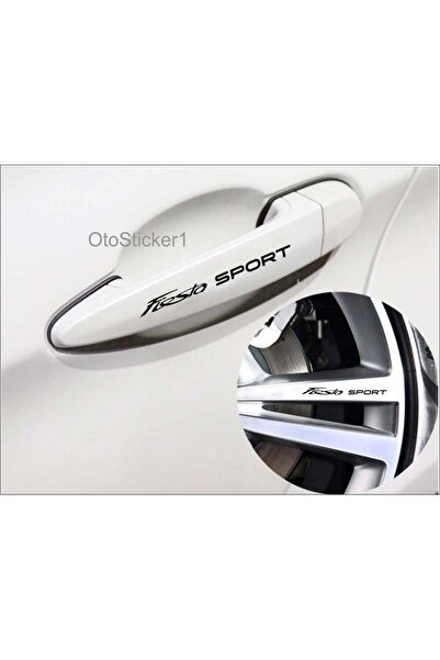 Oto Sticker Ford Fiesta Sport Kapı Kolu Ve Jant Sticker Seti