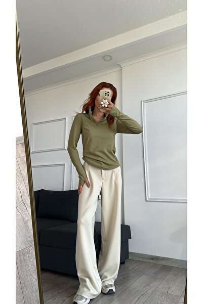 MADAME MELEK Original Brand Modal Fabric with Elastic Waist Palazzo Pants