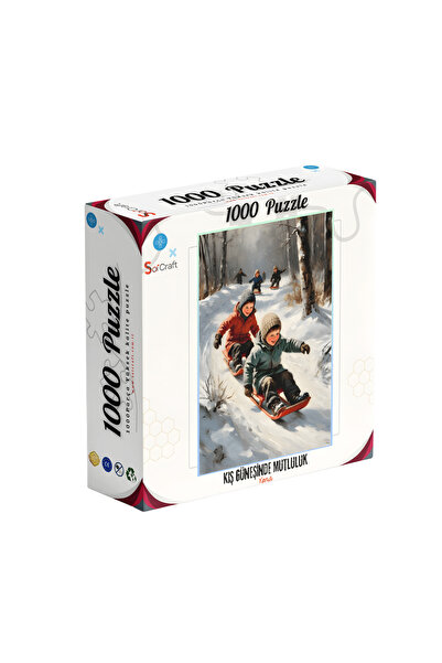 Soi Craft 1000 Piece Puzzle Happiness Race in Winter Sunshine