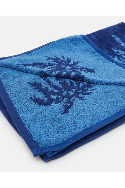REDTAG Blue Tropical Beach Towel
