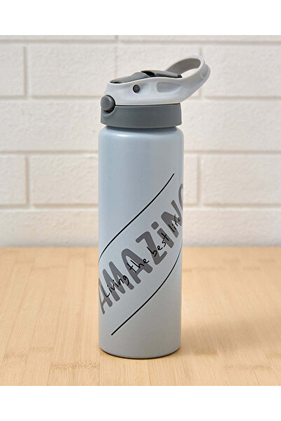 REDTAG Grey Kids Drink Bottle