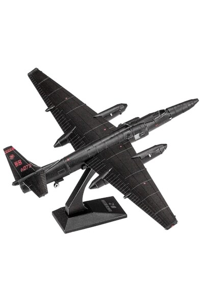 RoveZone Nano 3D Metal Puzzle - Colorful U-2 Dragon Lady Fighter Airplane, 44 Pieces