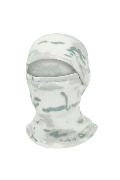 Hipolar Balaclava Winter Hat, Multicam Camouflage, Soft Polar Fleece, Size M 52, Semi-elastic