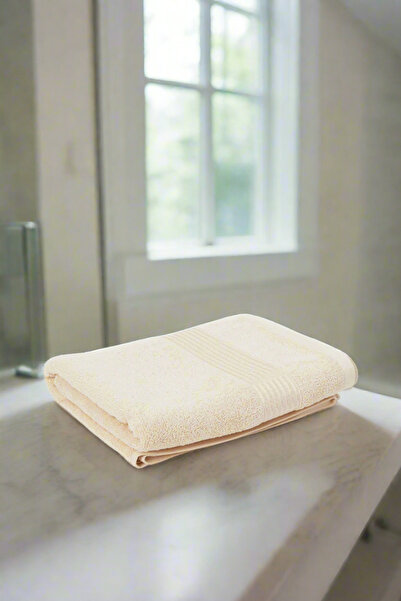 REDTAG Beige Soft Cotton Bath Towel