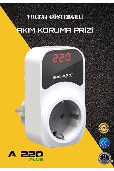 GALAXY Energy A220 Plus Dijital Ekranlı Akım Koruma Prizi