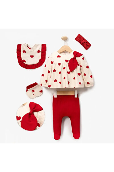 Micii Ștrumfi Set 100% Cotton OEKO-TEX, 5 Pieces, Newborn - Penelope