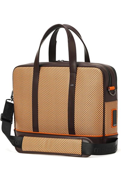 MOKOBARA Teppanyaki Briefcase — Fits 15.6" Laptop, 10L, Water-Resistant