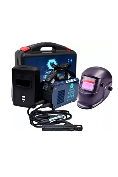 Wertcraft WRT-005 300A заваръчен инвертор с куфар за пренасяне + заваръчна ма...