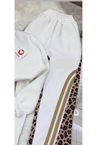 zavera for kids Set de trening pentru fetiță cu detalii leopard - bumbac 100% piese - 3 fire